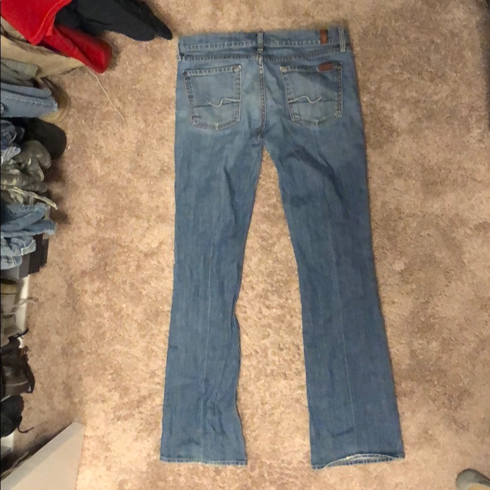 7 for all mankind bootcut jeans.  Good condition!
